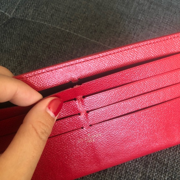 Authentic Louis Vuitton Felicie cardholder wallet - Picture 10 of 11